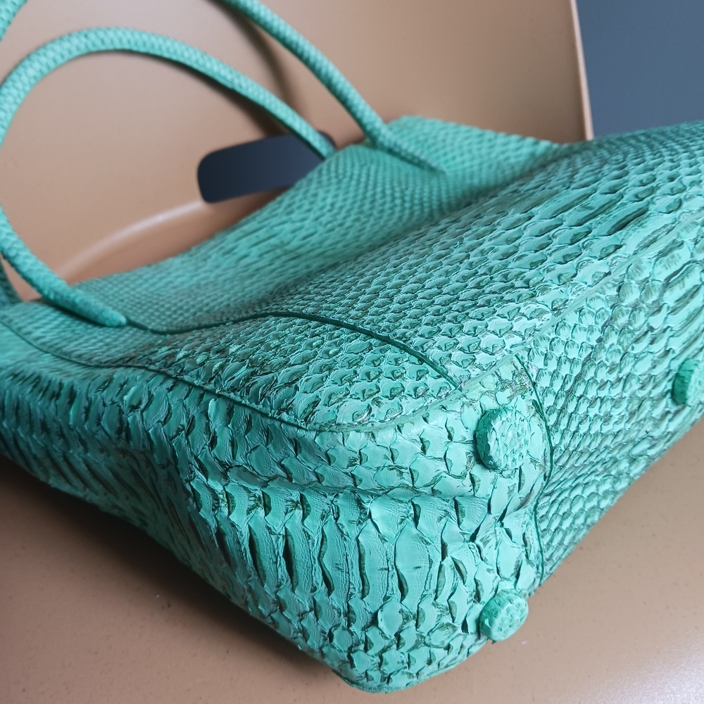 NWT Nancy Gonzalez Genuine Python Bivittatus Shou… - image 14